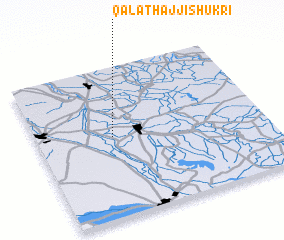 3d view of Qal‘at Ḩājjī Shukrī