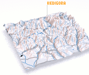 3d view of Kedigora