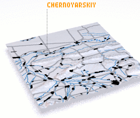 3d view of Chernoyarskiy