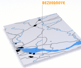 3d view of Bezvodnoye