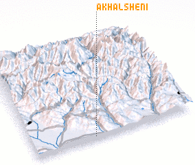 3d view of Akhalsheni