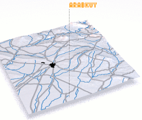 3d view of ‘Arab Kūy