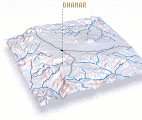 3d view of Dhamār