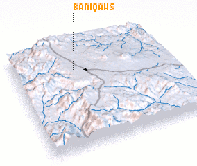 3d view of Banī Qaws