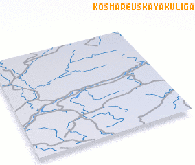 3d view of Kosmarevskaya Kuliga