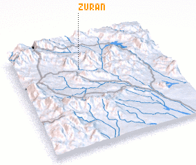 3d view of Z̧ūrān
