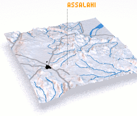 3d view of Aş Şalāḩī