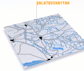 3d view of Qal‘at Bushaytah