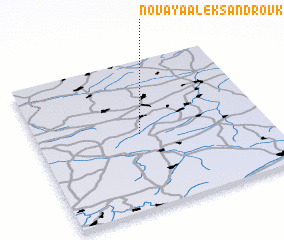 3d view of Novaya Aleksandrovka