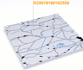 3d view of Nizhnyaya Vyazera