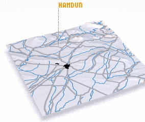 3d view of Ḩamdūn