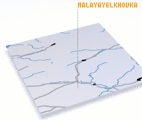 3d view of Malaya Yelkhovka