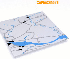 3d view of Zavrazhnoye