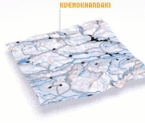 3d view of Kʼvemo Khandaki