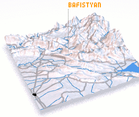 3d view of Bāfistyān