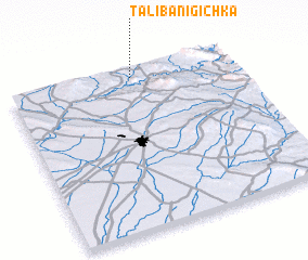 3d view of Tālibān-i Gichka