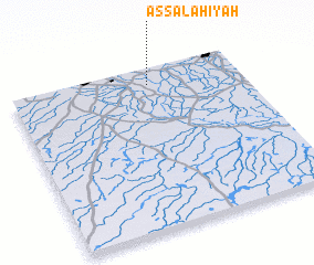 3d view of Aş Şalāḩīyah