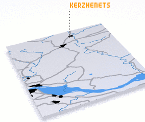 3d view of Kerzhenets