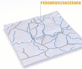 3d view of Fenoarivo-Soaserana