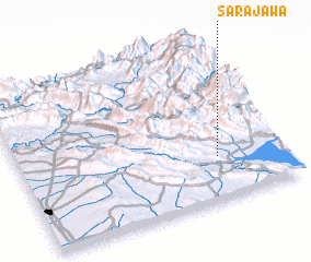 3d view of Sará Jāwa