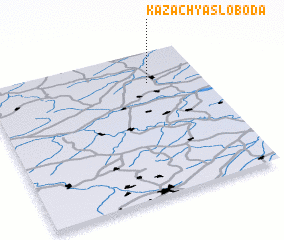 3d view of Kazach\