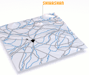 3d view of Shiwāshān