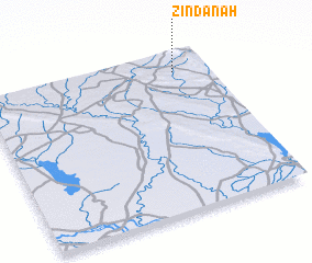 3d view of Zindānah
