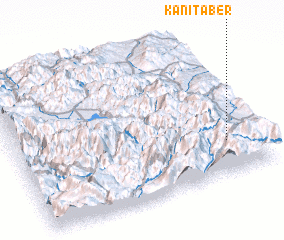 3d view of Kānī Tāber