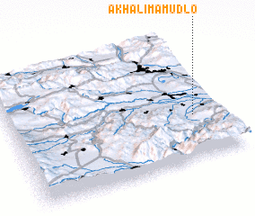 3d view of Akhali-Mamudlo