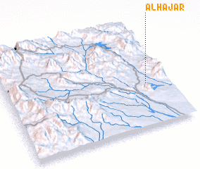 3d view of Al Ḩajar