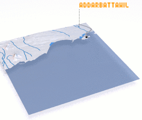 3d view of Ad Darb aţ Ţawīl