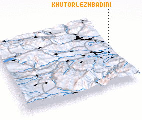 3d view of Khutor-Lezhbadini