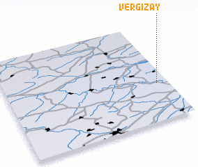 3d view of Vergizay