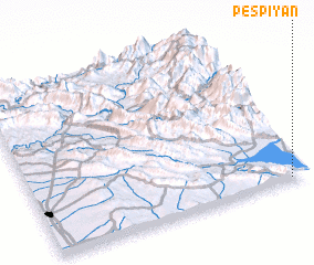 3d view of Pēspīyān