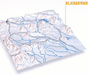 3d view of Al Kharmah