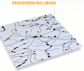 3d view of Prigorodnaya Sloboda