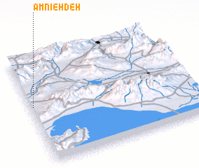 3d view of Amnīeh Deh