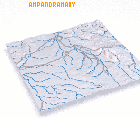 3d view of Ampandramamy
