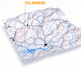 3d view of Eslāmābād