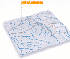 3d view of Ambalamanga