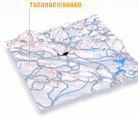 3d view of Taramār-i Khwāru