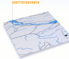 3d view of Kurtyayevskaya