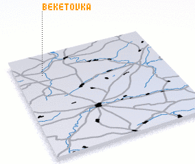 3d view of Beketovka