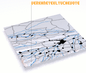 3d view of Verkhneye Klyuchevoye