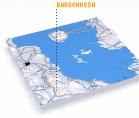 3d view of Bardeh Kesh