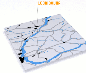 3d view of Leonidovka