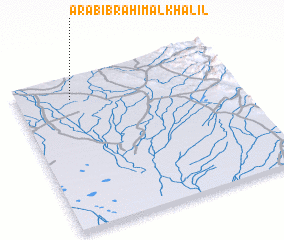3d view of ‘Arab Ibrāhīm al Khalīl