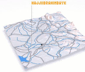 3d view of Ḩājjī Ibrāhīm Bayk