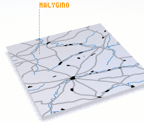 3d view of Malygino