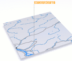 3d view of Isakovskaya